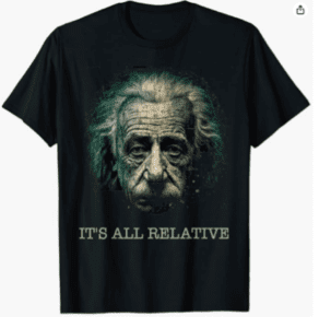 Einstein t-shirt representing different generational perspectives in IT.